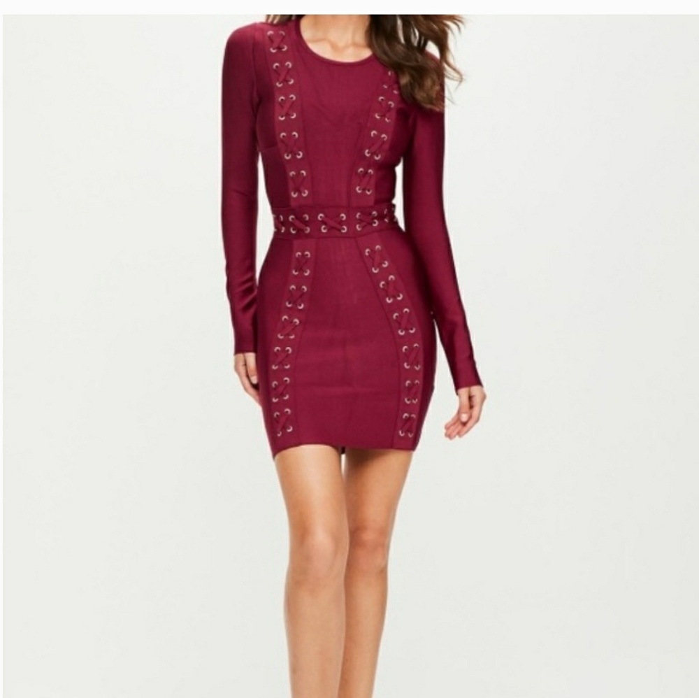 Asos Peace + Love Bandaged Dress